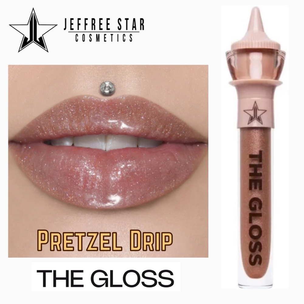 Pretzel Drip • Jeffree Star Cosmetics The Gloss • New in Box 4.5 ml/0.15 fl oz